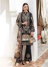 Gulaal Embroidered Lawn Unstitched 3 Piece Suit - 09